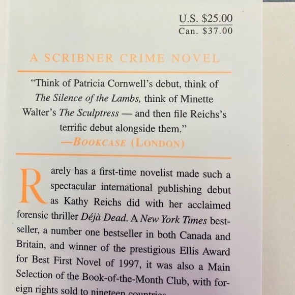 kathy Reichs | Death Du Jour Book (SC) - Picture 3 of 4